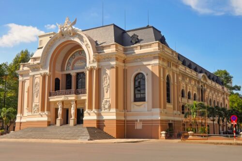 Opera nella zona di Dong Khoi di Ho Chi Minh City
